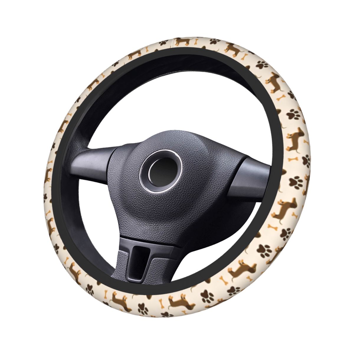 Car Steering Wheel Cover Anti Slip Breathable - لطيف الألماني عجلة توجيه سيارة غطاء