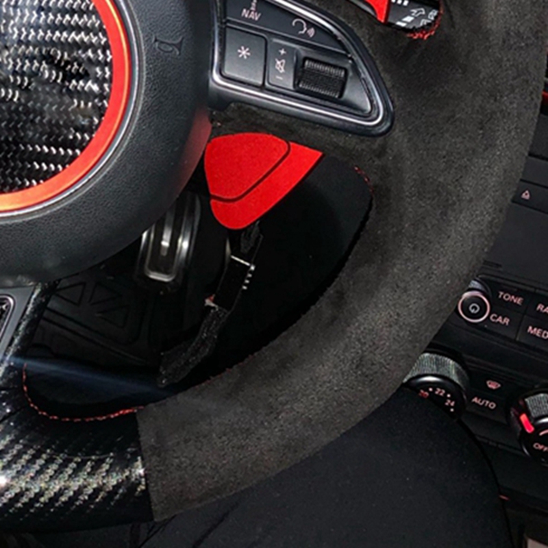 المضادة للانزلاق الجلد المدبوغ - مراجعة Car Steering Wheel Cover Anti Slip Breathable وسعره