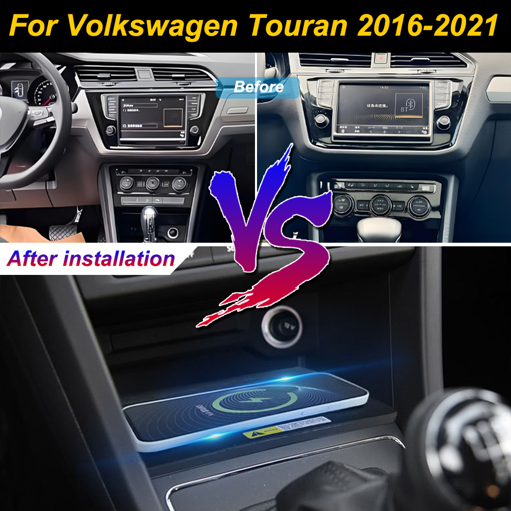 شاحن لاسلكي للهاتف المحمول في  - مراجعة Wireless Car Charger Mount Fast Charging وسعره