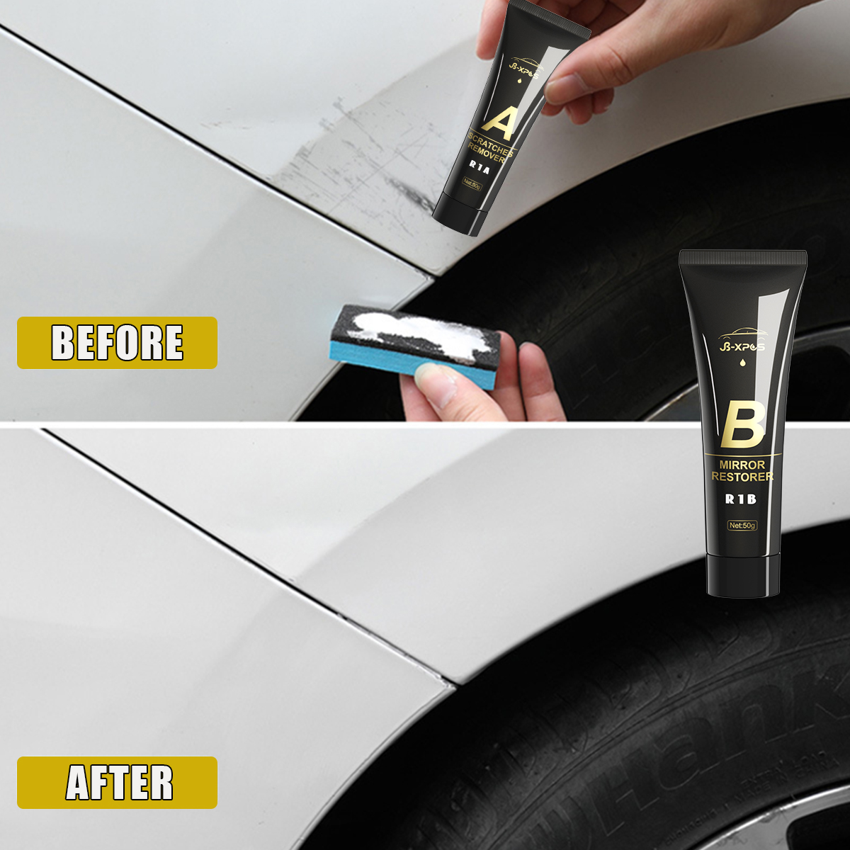 سيارة خدش مزيل لصق الطلاء الرع - مراجعة Car Scratch Repair Polishing Wax Paste وسعره
